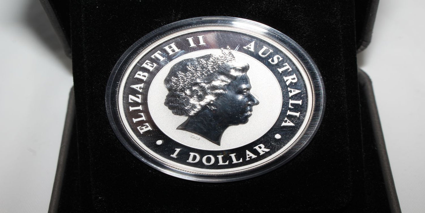 1oz 2012 Perth Mint Koala Outback Coloured .999 Silver Coin Mint Issue