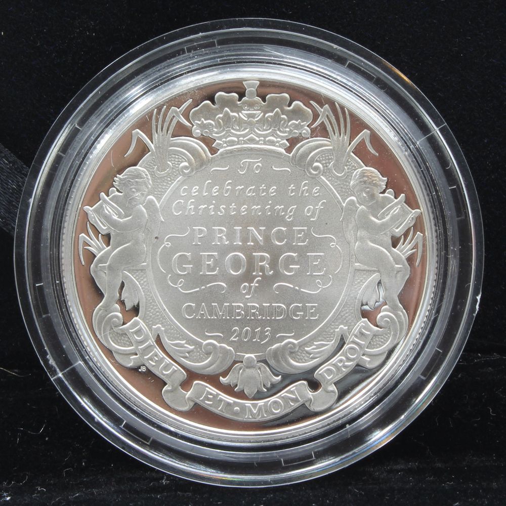 2013 UK Christening of Prince George £5 Silver Proof Coin