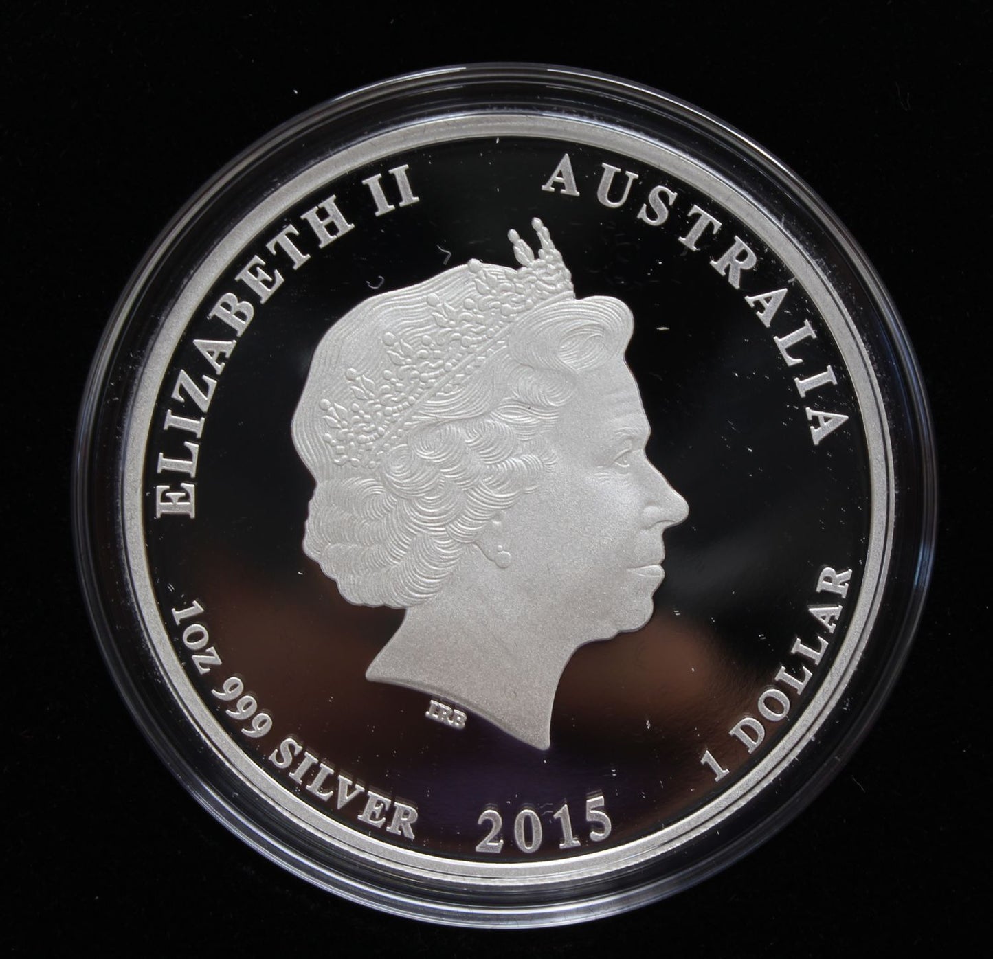 Australia 2015 Silver 1 Oz Proof $1 Coin Anzac Spirit Making a Nation