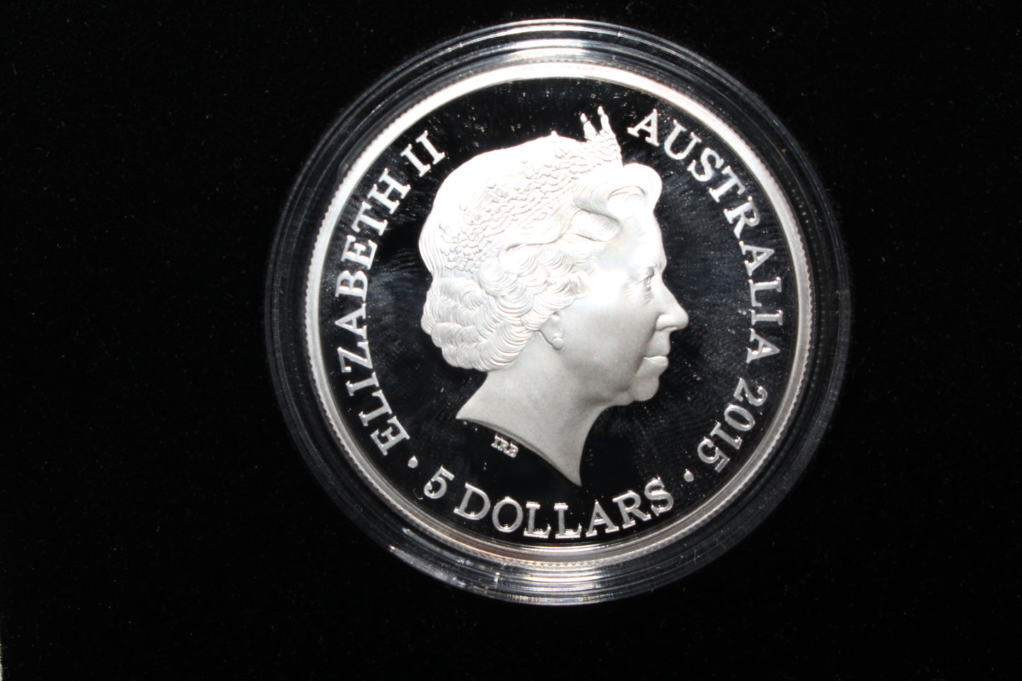 2015 $5 Fine Silver Proof Coin Longest-Reigning Monarch Queen Elizabeth II