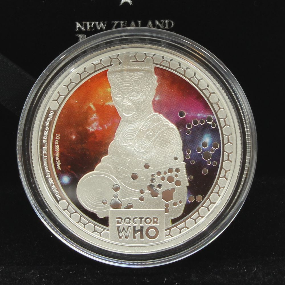 2014 Niue $1 Doctor Who Silurians 1/2oz Silver Proof Coin
