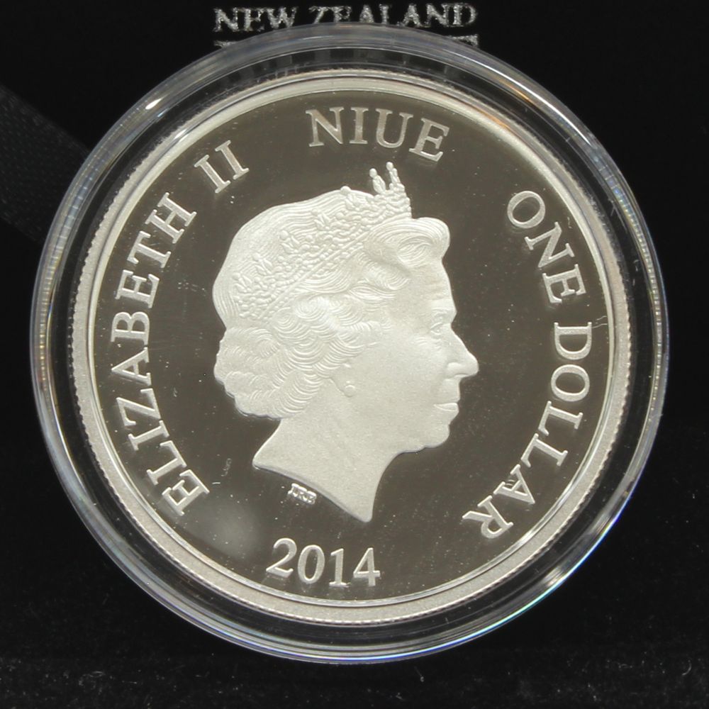 2014 Niue $1 Doctor Who Silurians 1/2oz Silver Proof Coin