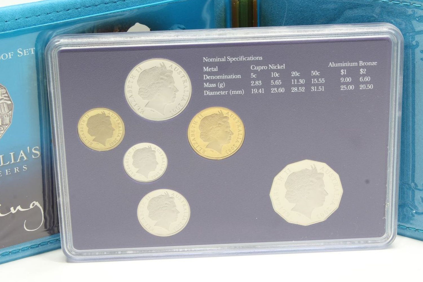 2003 Australia Proof Coin Set