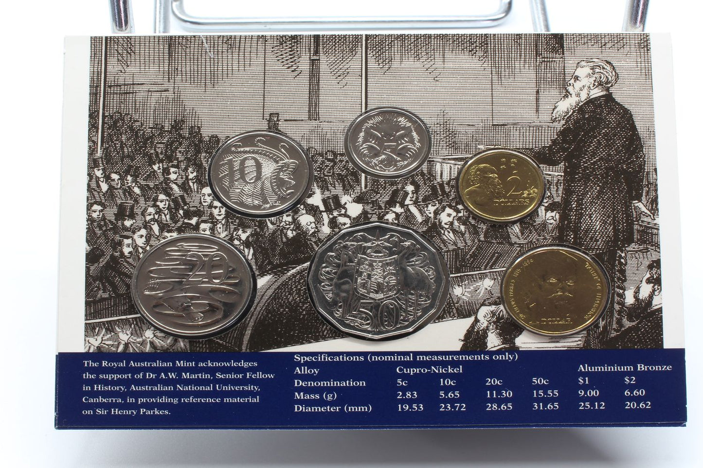 1996 Uncirculated Australia Mint Coin Set