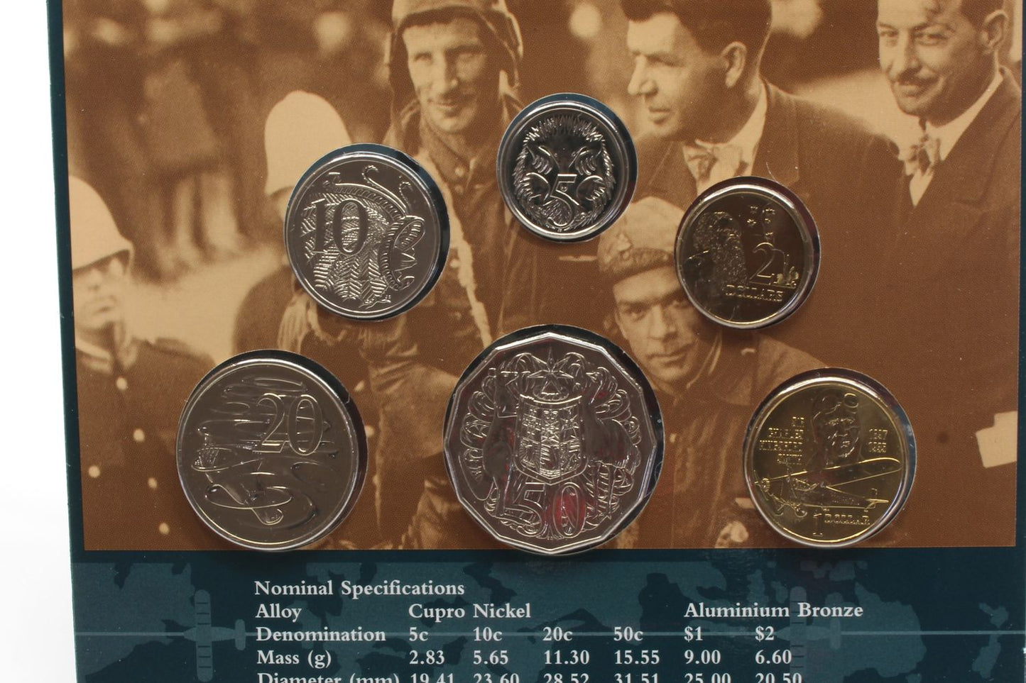 1997 Uncirculated Australia Mint Coin Set