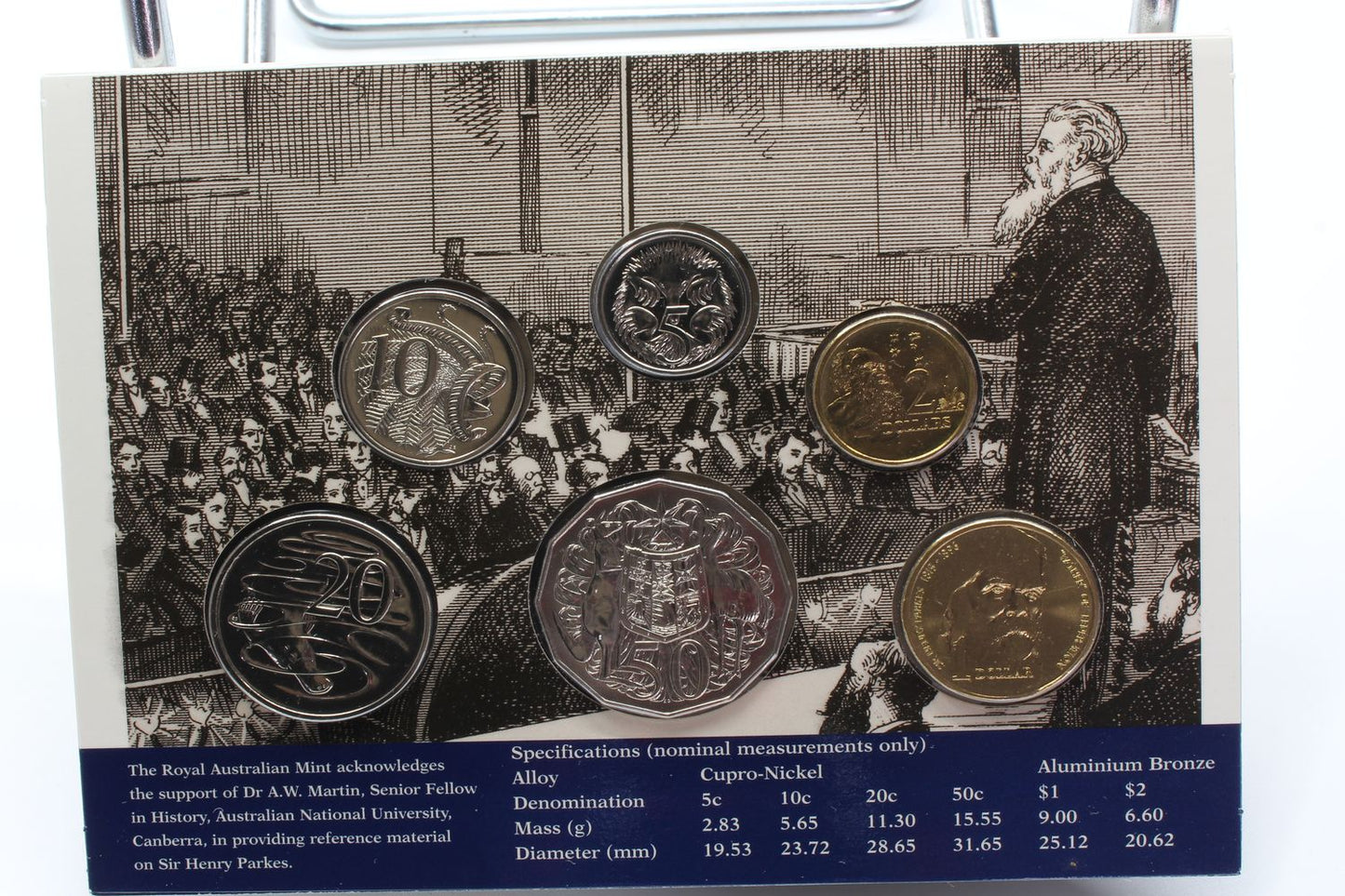 1996 Uncirculated Australia Mint Coin Set