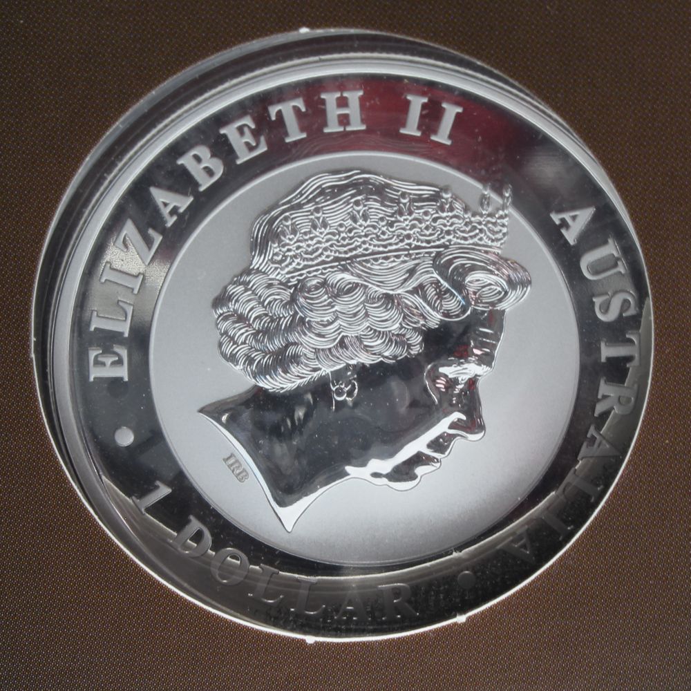 2012 AUSTRALIAN KANGROO COLOURED COIN, Beijing International Coin Expo.2012