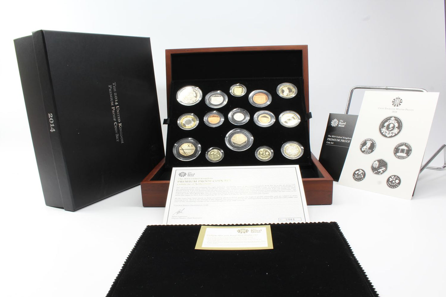 2014 ROYAL MINT UNITED KINGDOM PROOF COIN SET PREMIUM COIN COLLECTION