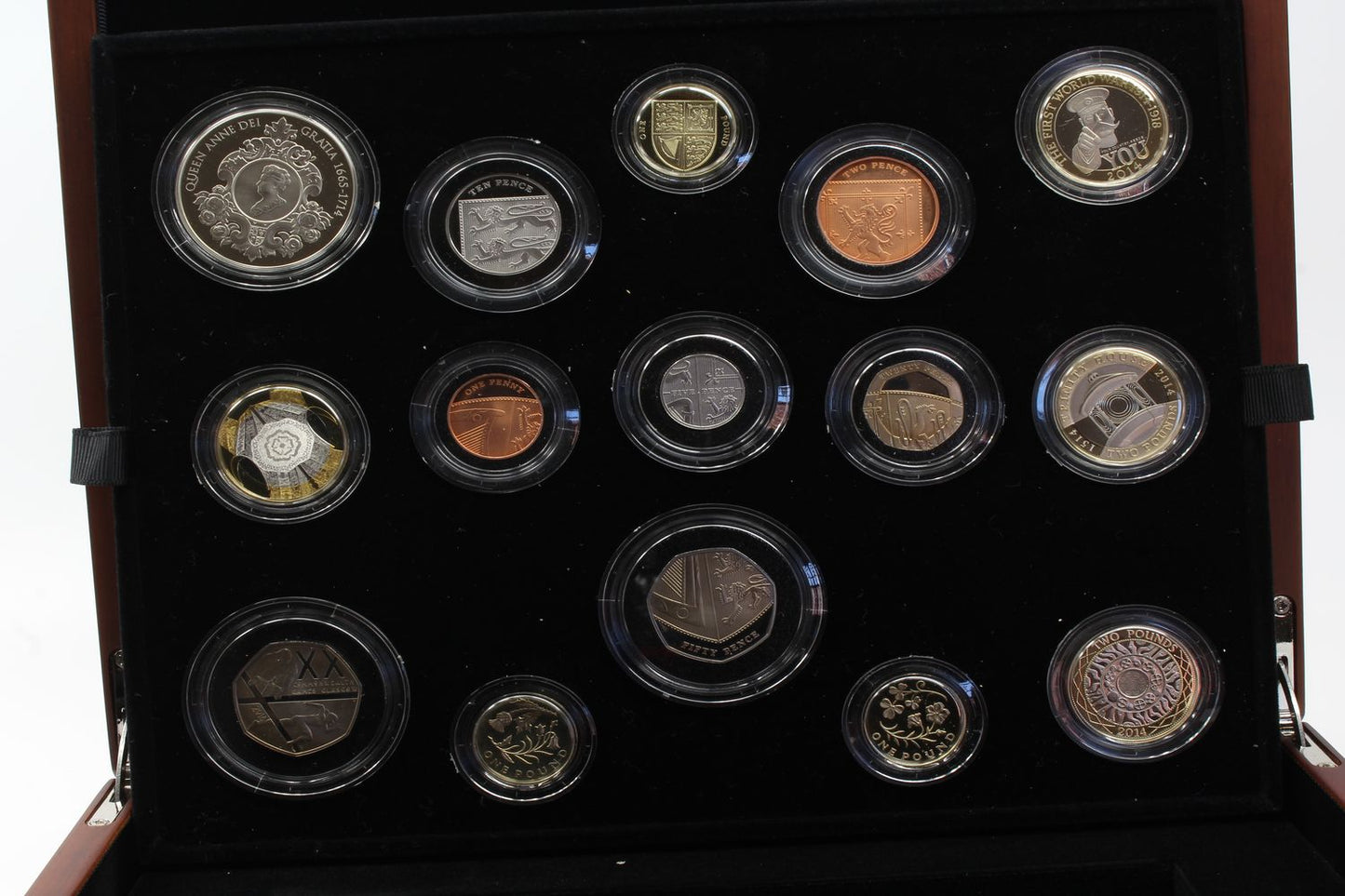 2014 ROYAL MINT UNITED KINGDOM PROOF COIN SET PREMIUM COIN COLLECTION