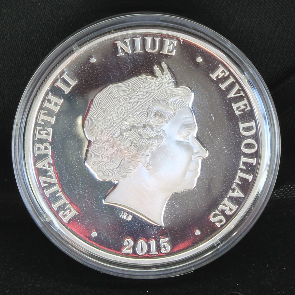 NIUE $5 Dollars 2015 Silver Proof 'Centenary - Gallipoli Landing' Lenticular 3D