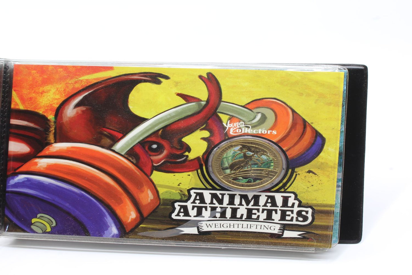 2012 Australia $1 Young Collectors Animal Athletes Colour set
