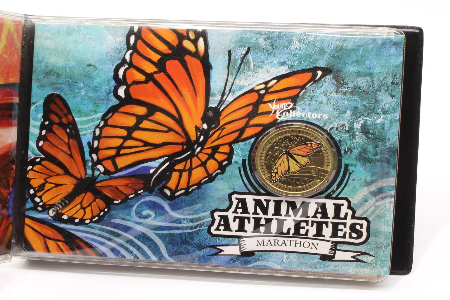 2012 Australia $1 Young Collectors Animal Athletes Colour set