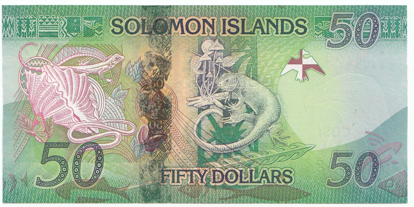 2013 Solomon Islands $50 P35-UNC