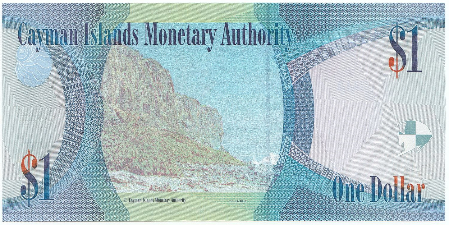 2011 Cayman Islands $1 Note P38A-UNC