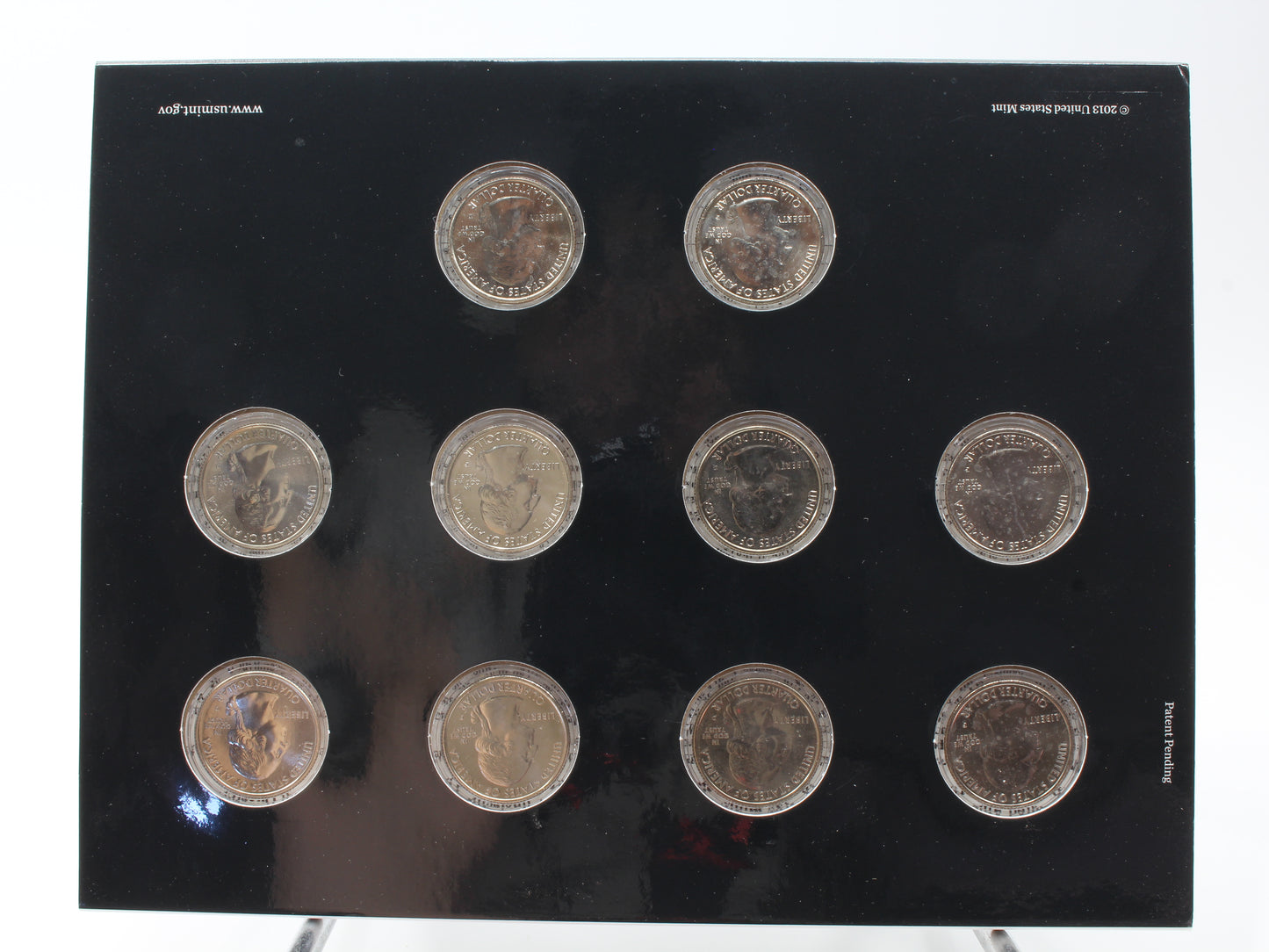 2013 America The Beautiful Quarters Uncirculated Coin Set