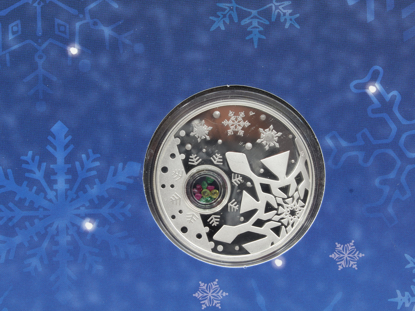 2012 Australia $1 Silver Proof Christmas Locket Coin
