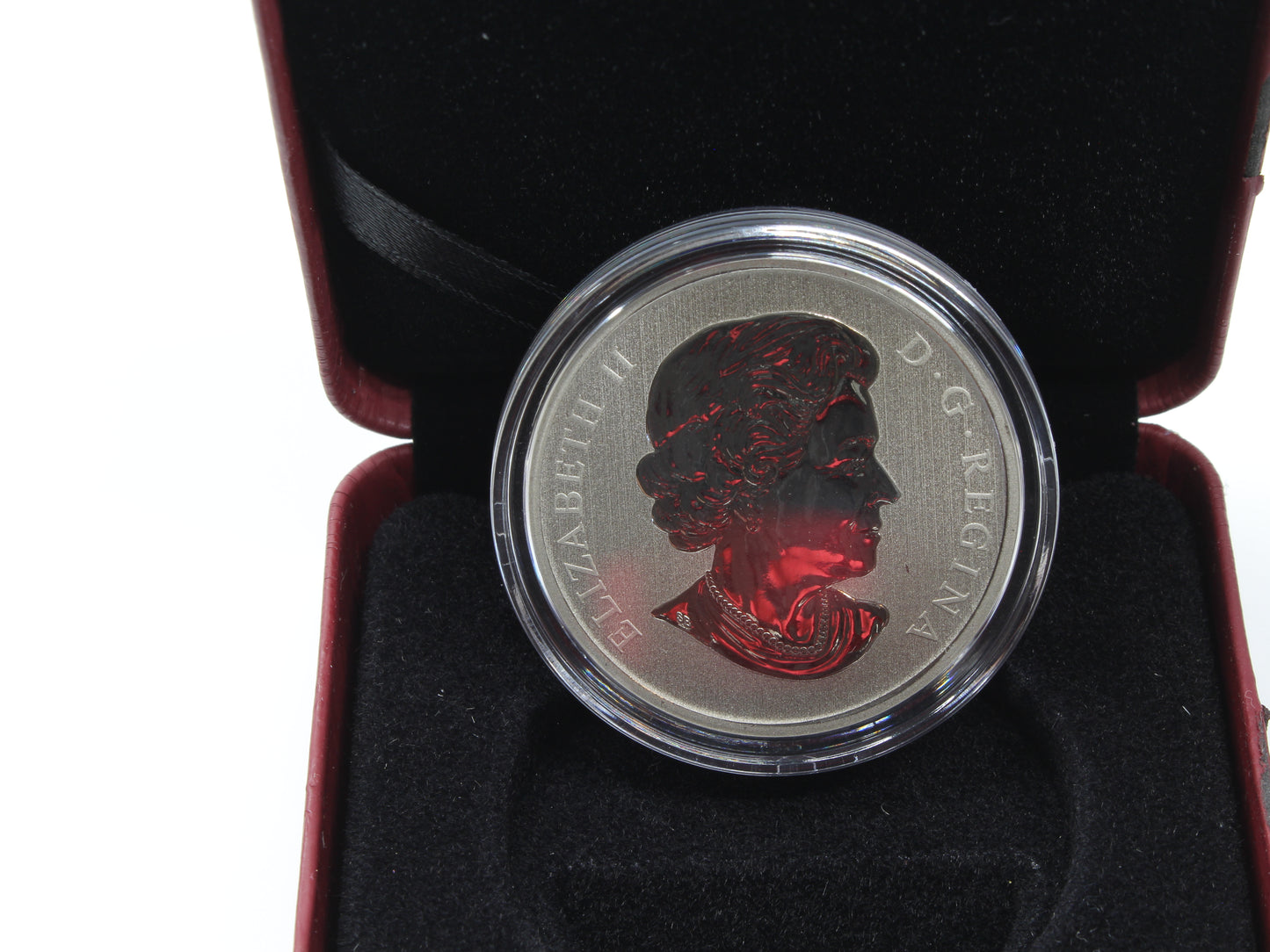 2013 Canada 25 Cents Quetzalcoatlus & Tylosaurus Pembinensis Coloured Coin