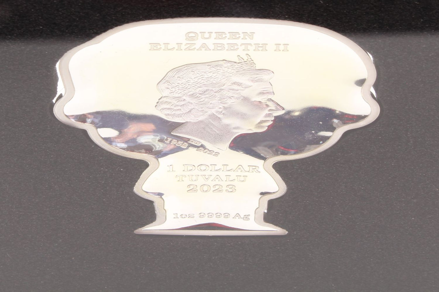 2023 Tuvalu $1 James Bond 1Oz Silver Minted Mini Coin