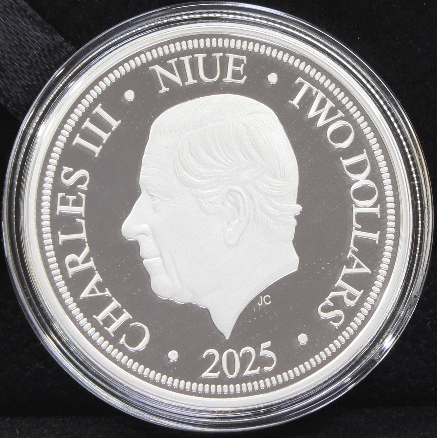 2025 Niue $2 Australian Native Bees 1Oz Silver Proof Hologram Coin