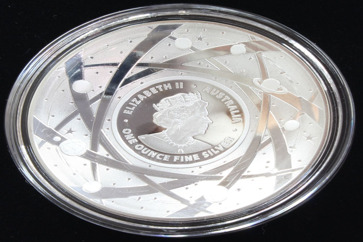2021 Australia MILKY WAY $5 Coloured Silver Proof Domed Coin
