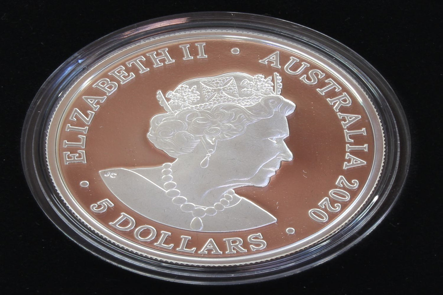 2020 Australia $5 End of WWII 75th Anniversary 1 Oz Silver Proof Coin