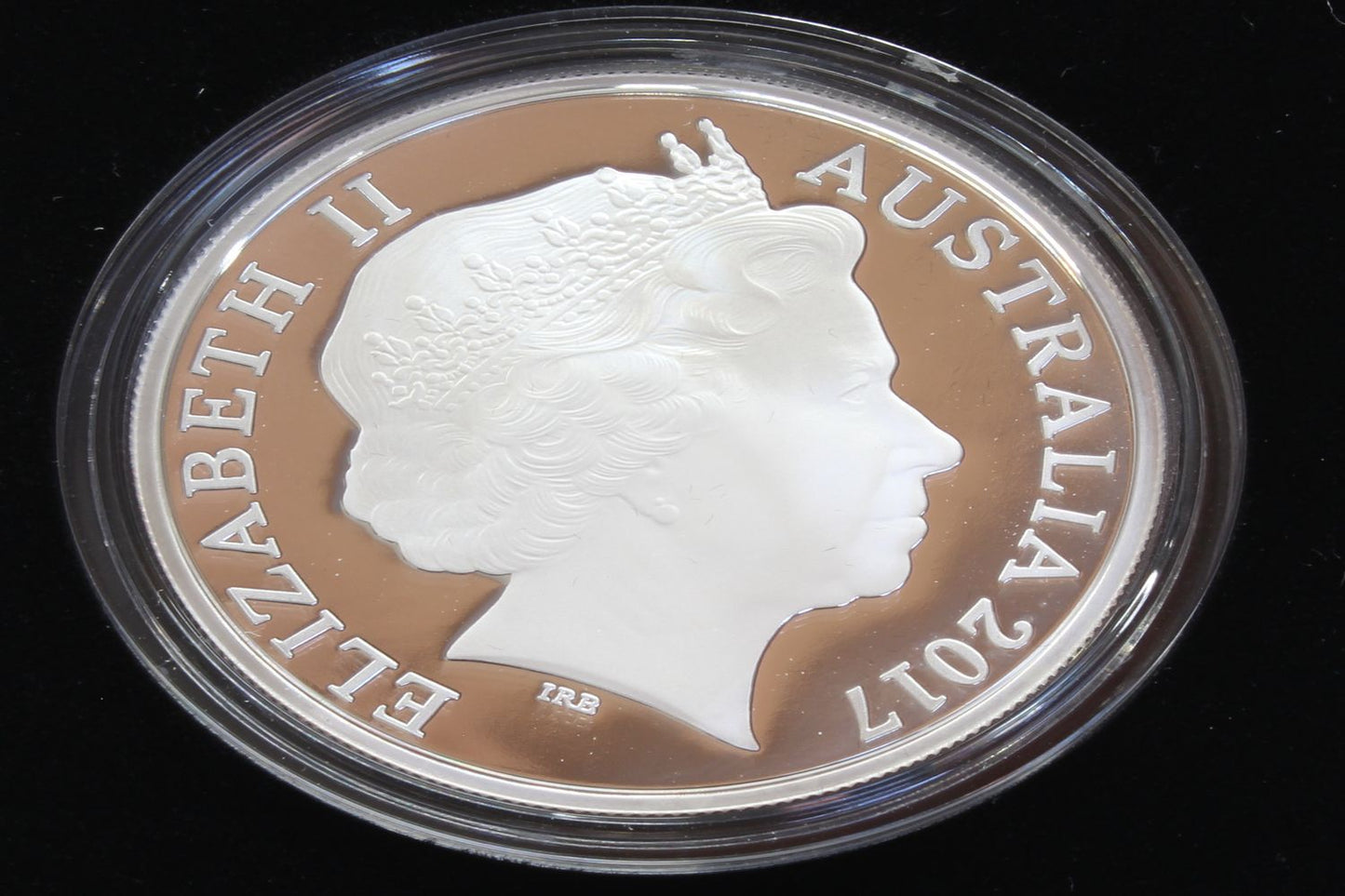 2017 Australia $5 Queen's Baton Relay Games 1 Oz Silver Proof Coin