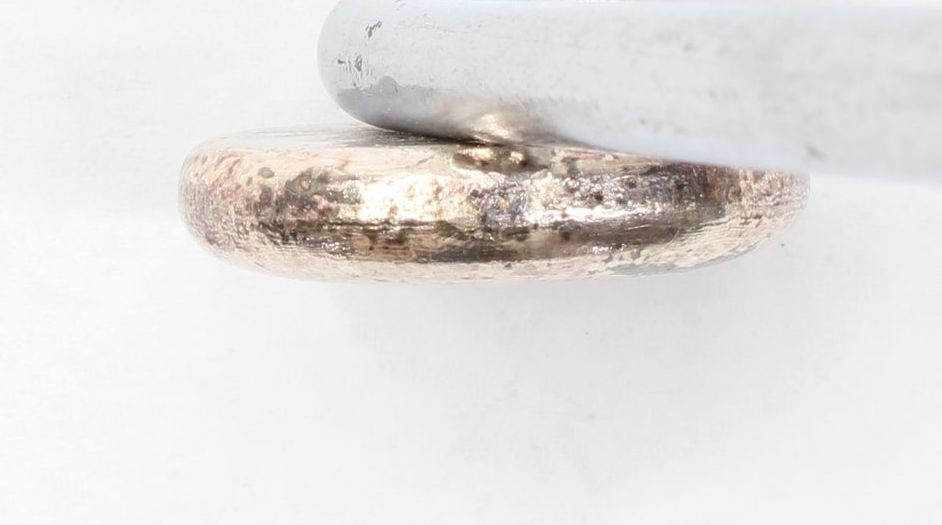 1.2 Oz .999 Silver Hong Kong Lee Cheong Poured Button Rare