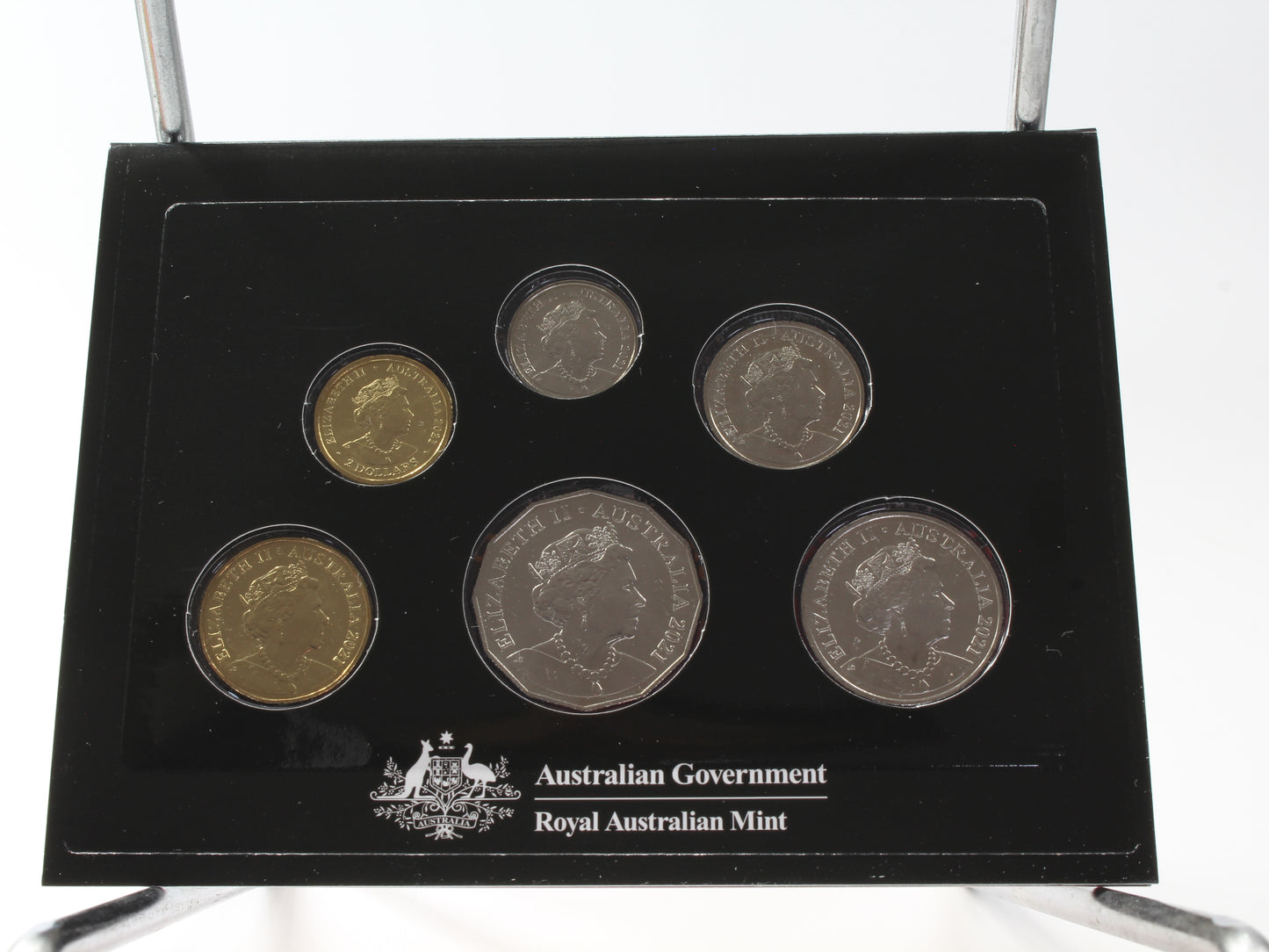 2021 Australia Mint Coin Set Includes Coloured $2 Coin