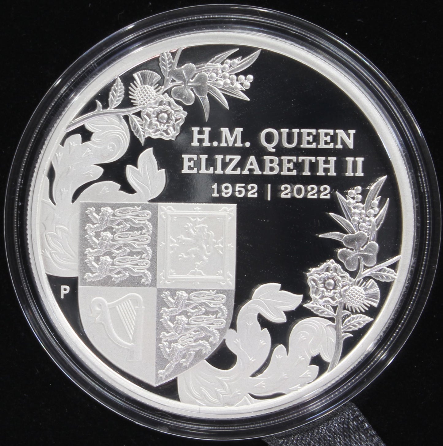 2022 Australia $1 The Queen's Platinum Jubilee Silver 1 Oz Proof Coin