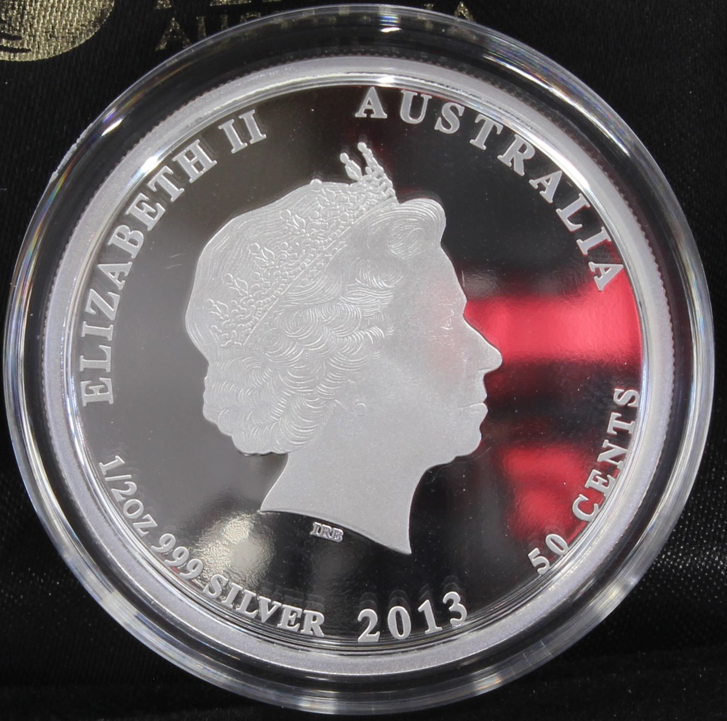 2013 Australia 50 Cent Bush Babies II Possum 1/2 Oz Silver Proof Coin