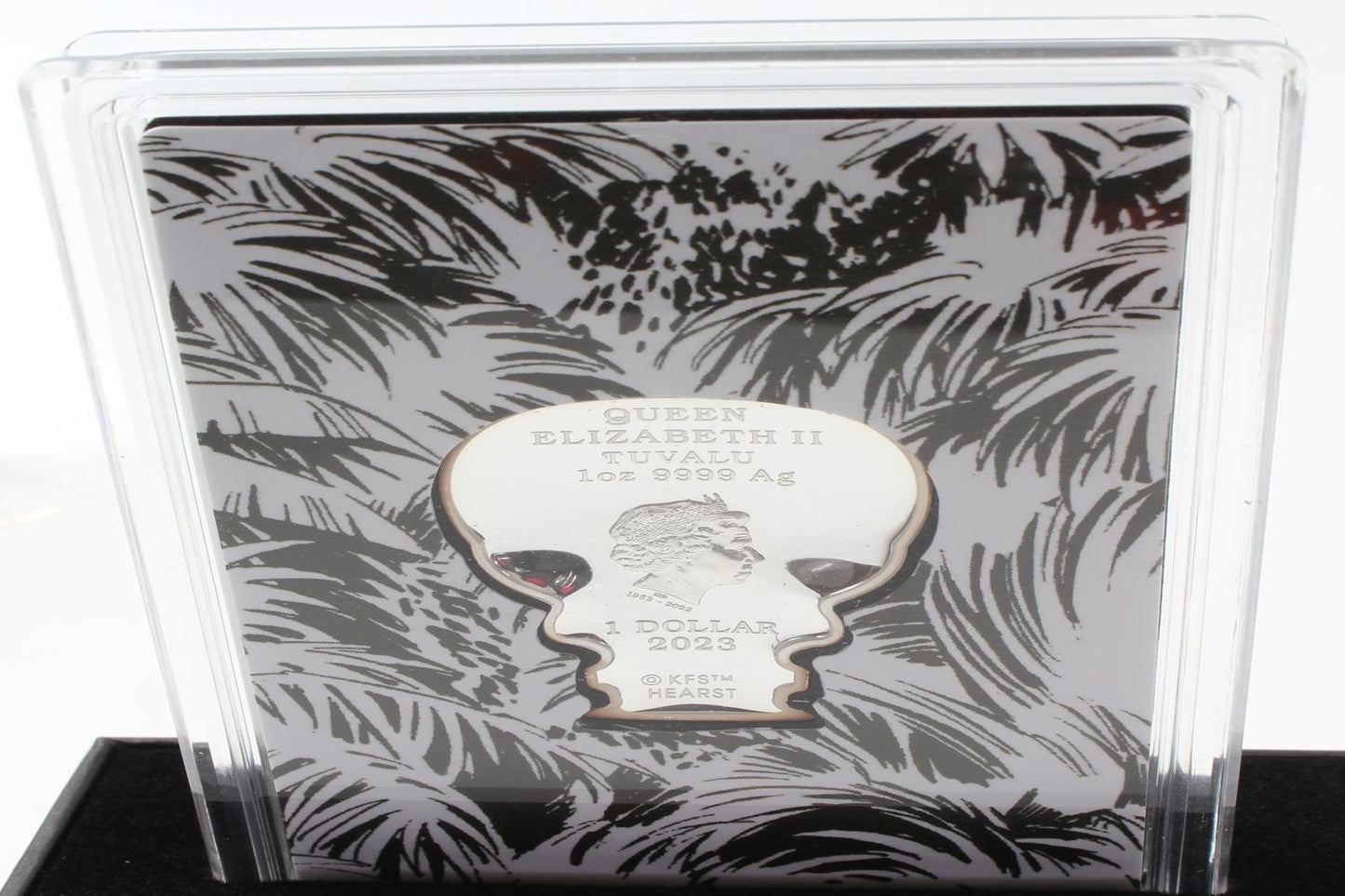 2023 Tuvalu $1 The Phantom 1Oz Silver Minted Mini Coin