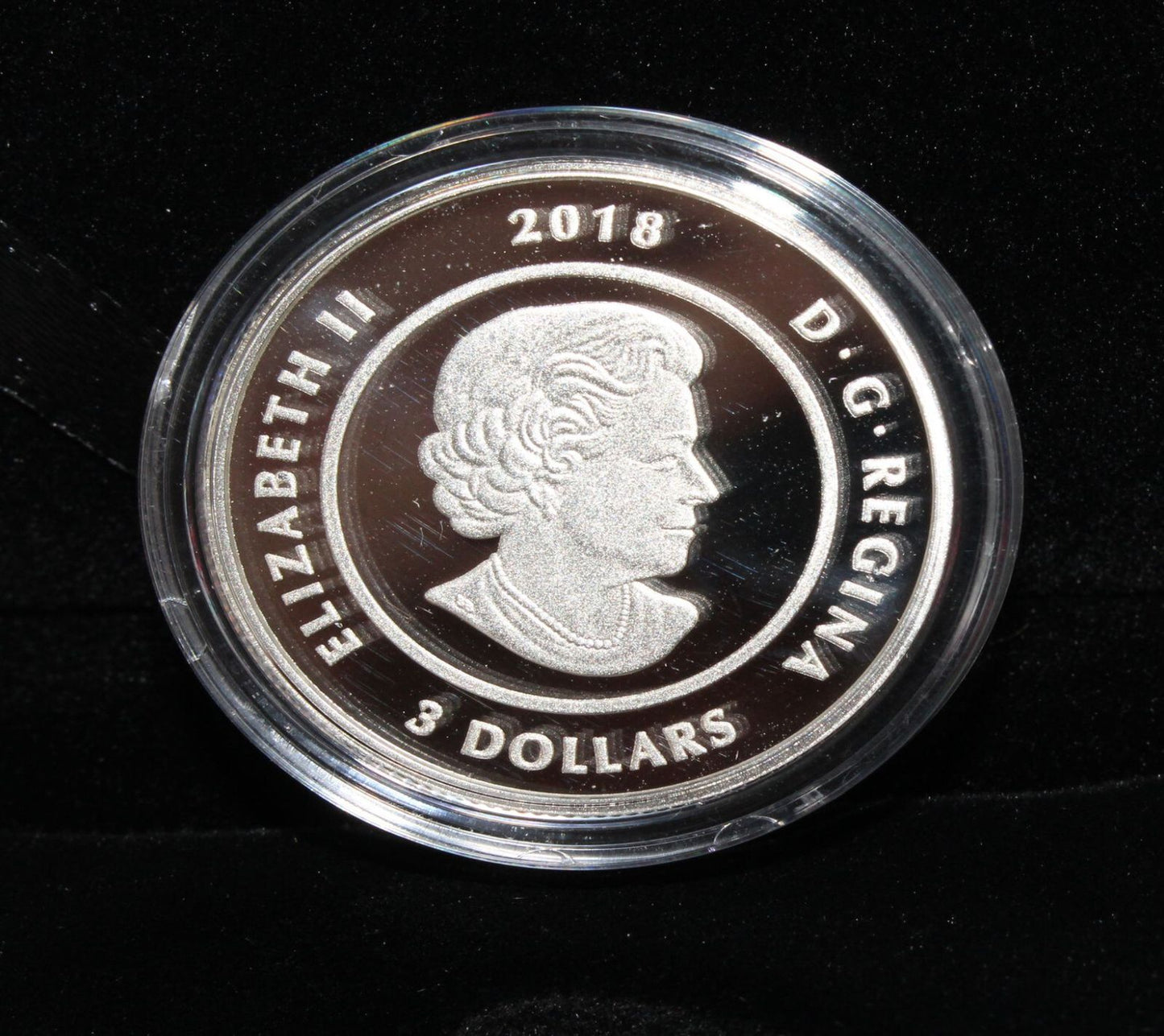2018 Canada Silver 999 Thirteen Teachings Sugar Moon $3 Colored Proof Coin
