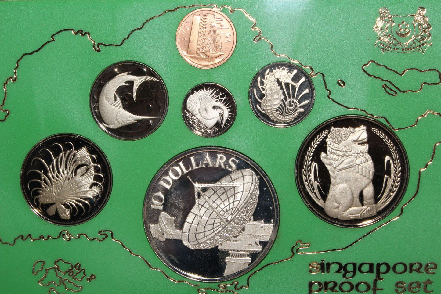 1979 Singapore Proof Coin Set