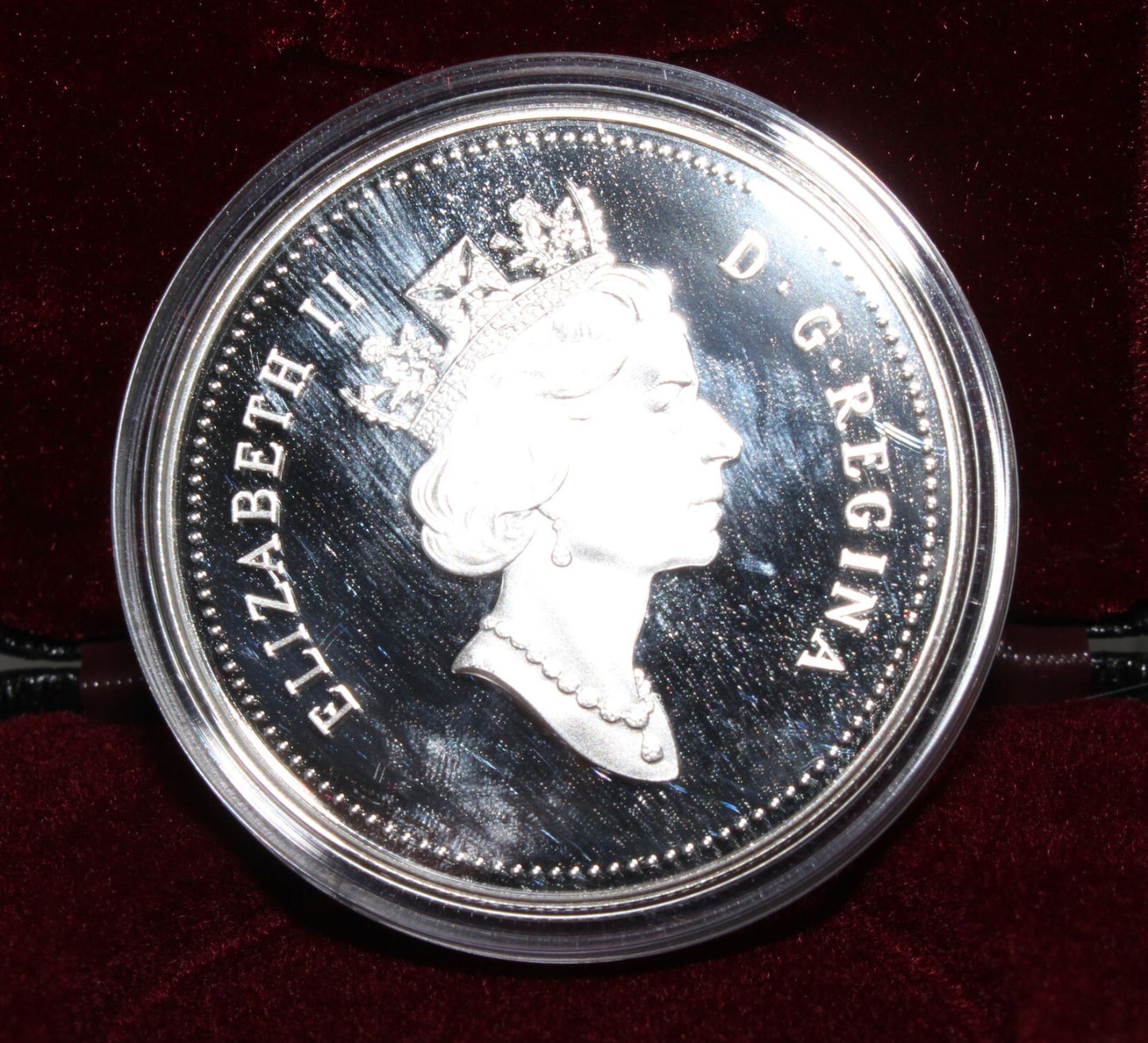 1994 Canada Silver Royal Mounted Police Proof $1 Coin