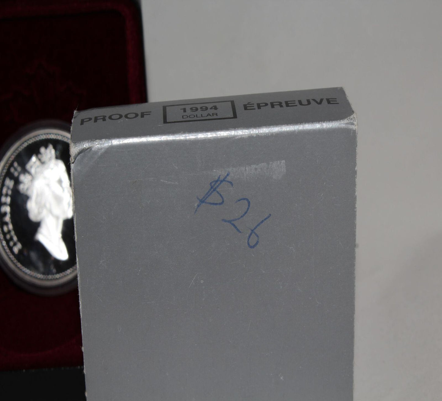 1994 Canada Silver Royal Mounted Police Proof $1 Coin