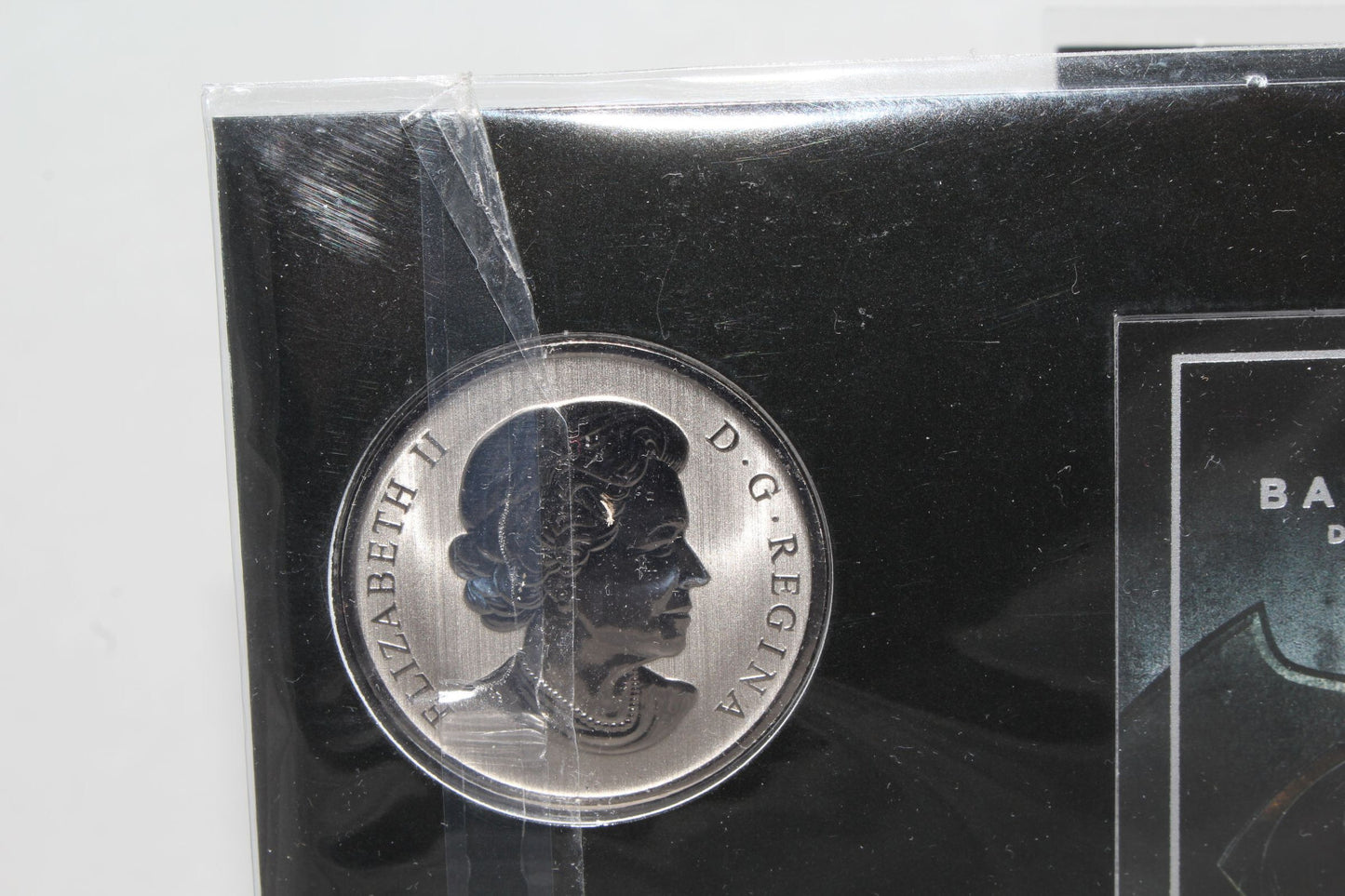 2016 Canada Batman vs Superman Dawn of Justice Lenticular 25 Cent Carded Coin
