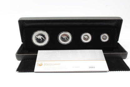 2016 Australian Kangaroo Silver Proof Four Coin Set