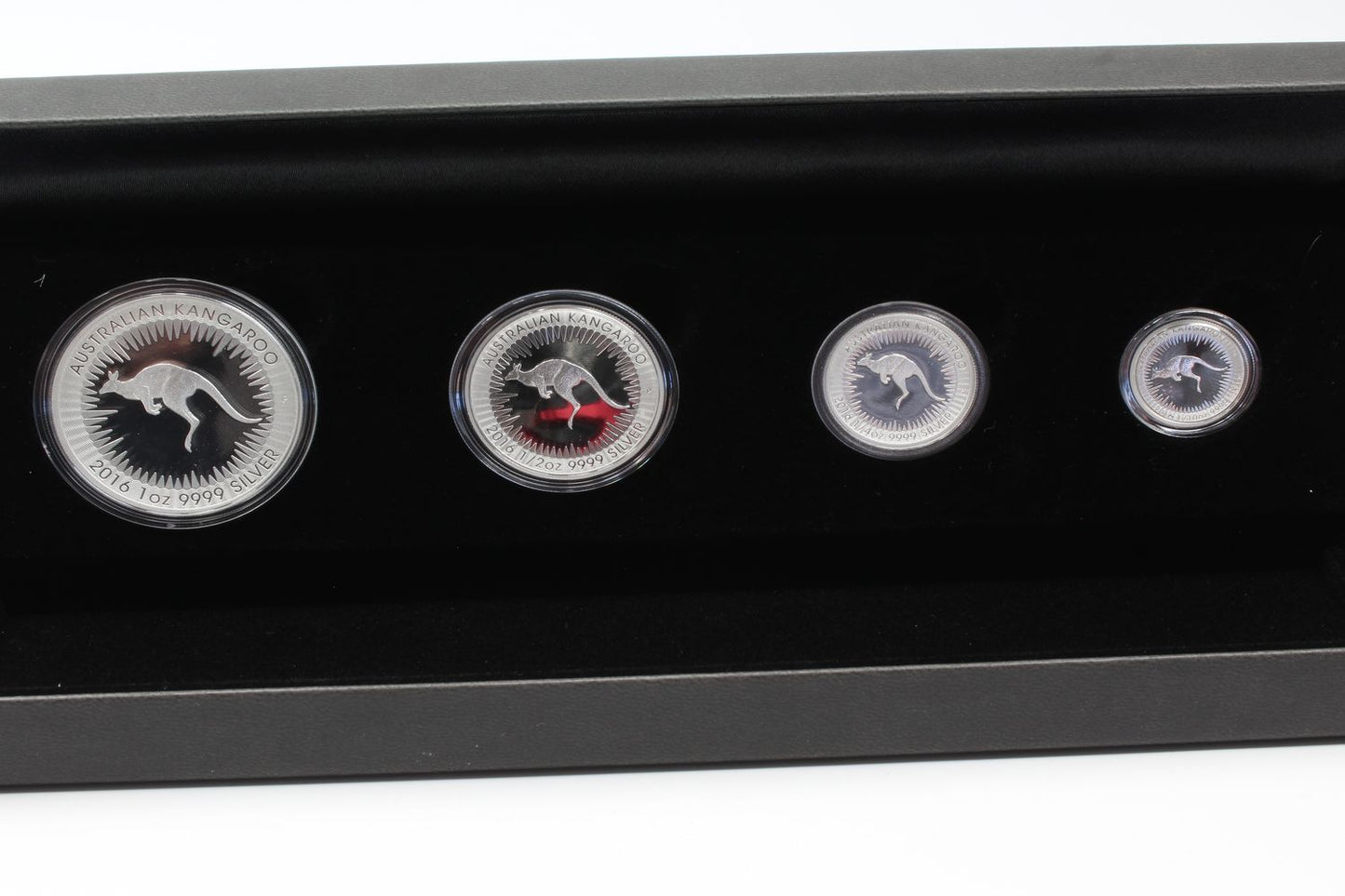 2016 Australian Kangaroo Silver Proof Four Coin Set