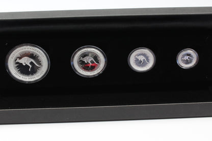 2016 Australian Kangaroo Silver Proof Four Coin Set