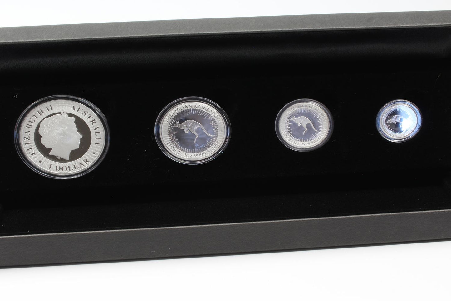 2016 Australian Kangaroo Silver Proof Four Coin Set
