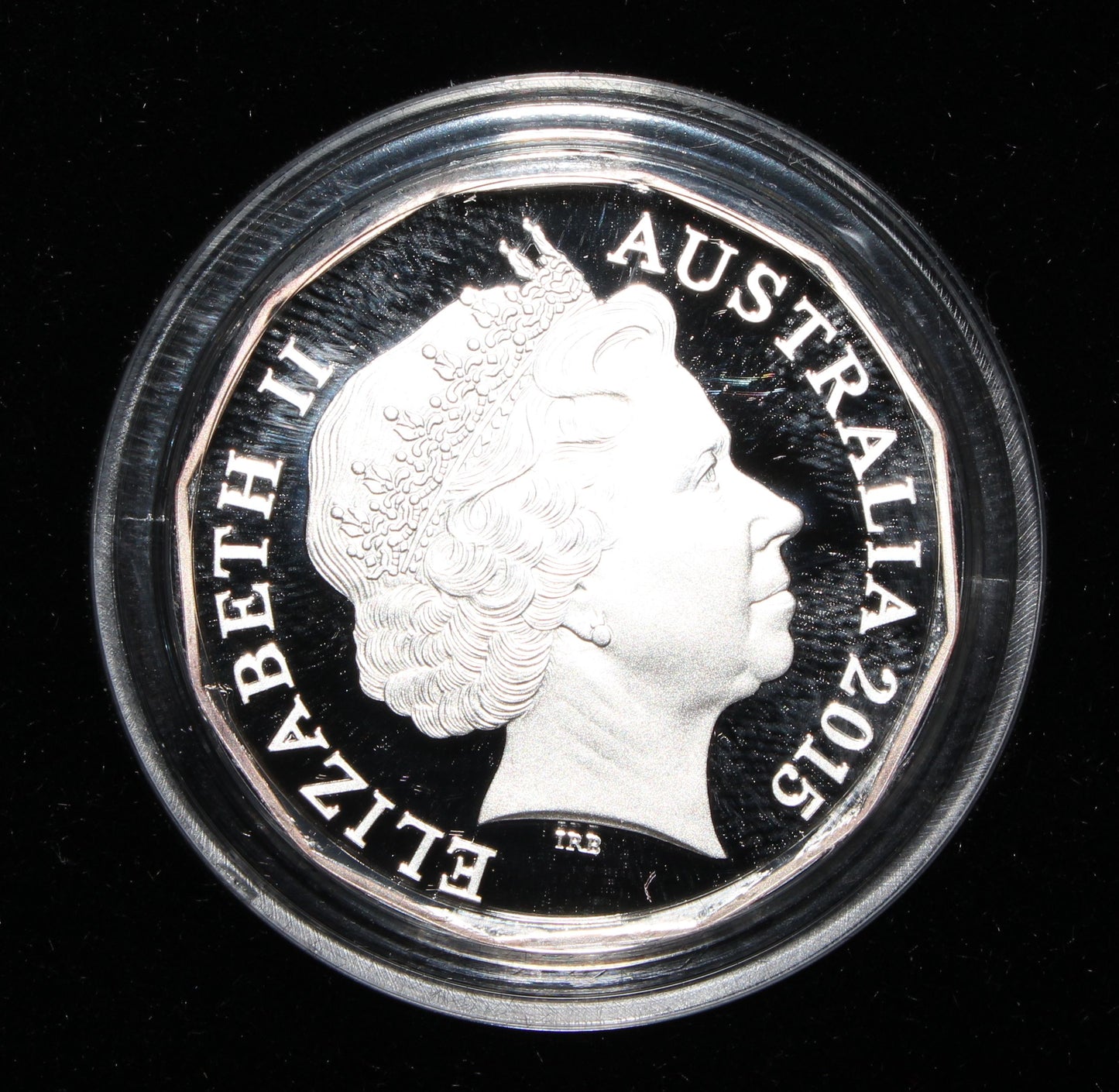 2015 Australia Royal Baby of The Duke & Duchess of Cambridge Silver Proof 50c
