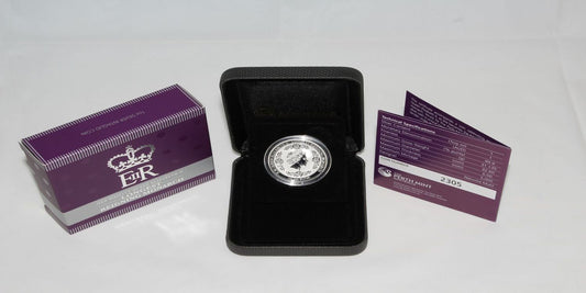 2015 Longest Reigning Monarch Queen Elizabeth II - 1 oz SILVER INTAGLIO COIN