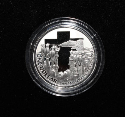 ANZAC 2015 Centenary - End of World War II $1 Coin - Royal Australian Mint