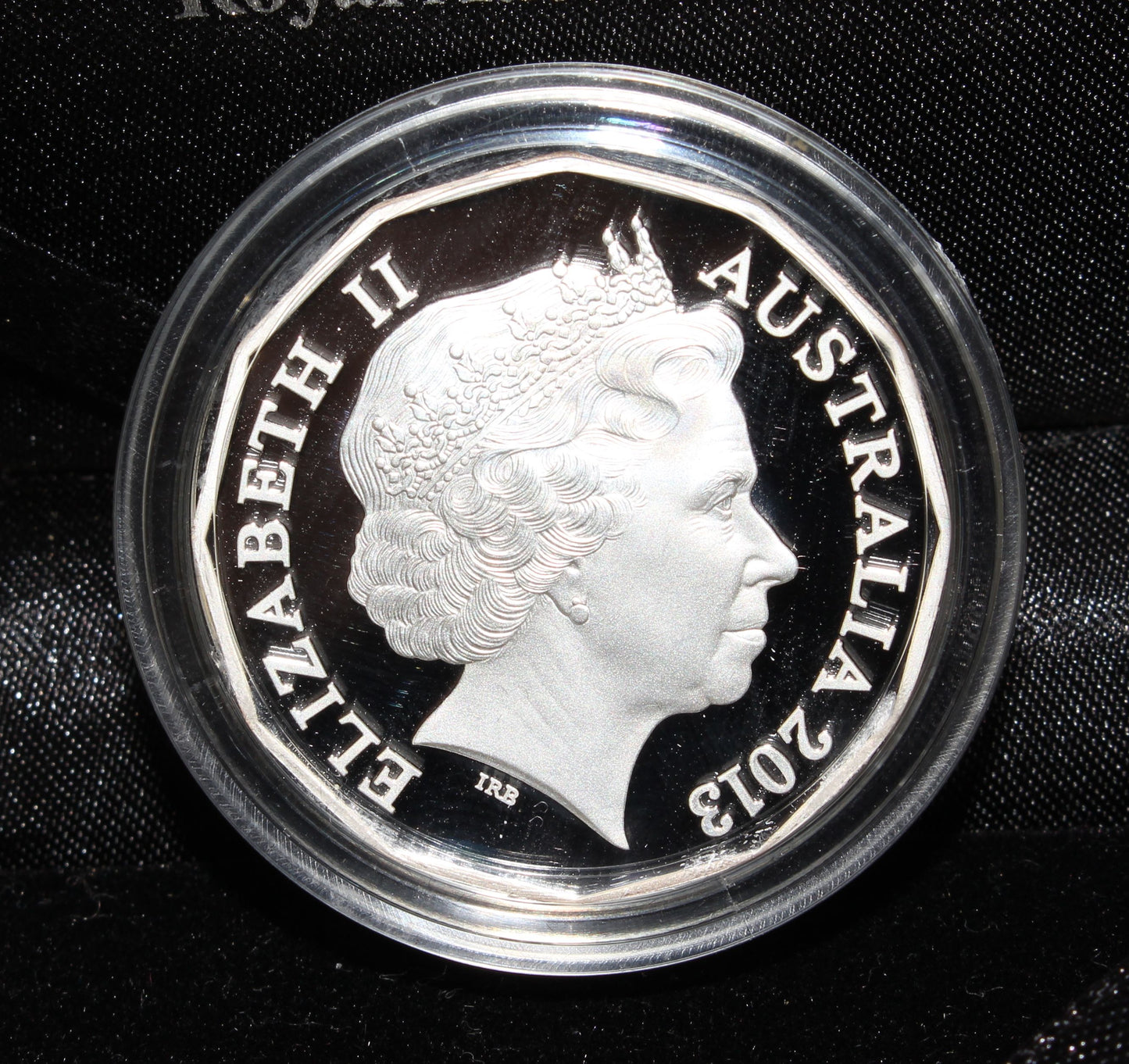 2013 Australia 50c Silver Proof Coin Firstborn Baby of Royal