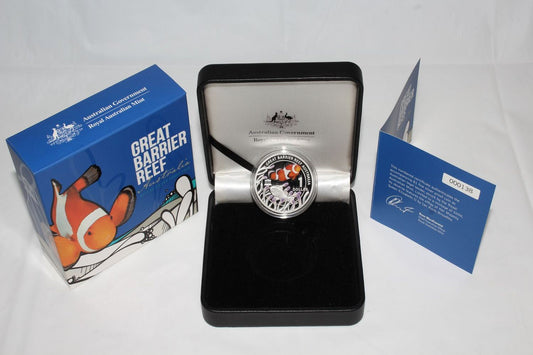 2015 Australia Great Barrier Reef $1 Silver Proof Coin