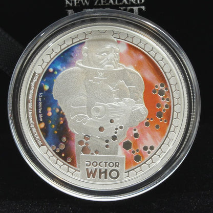 2014 Niue $1 Doctor Who Monsters Sontarans 1/2oz Silver Proof Coin
