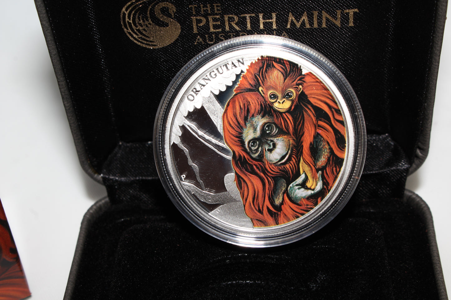 2014 Tuvalu Mother's Love - Orangutan 1/2oz Silver Proof Coin