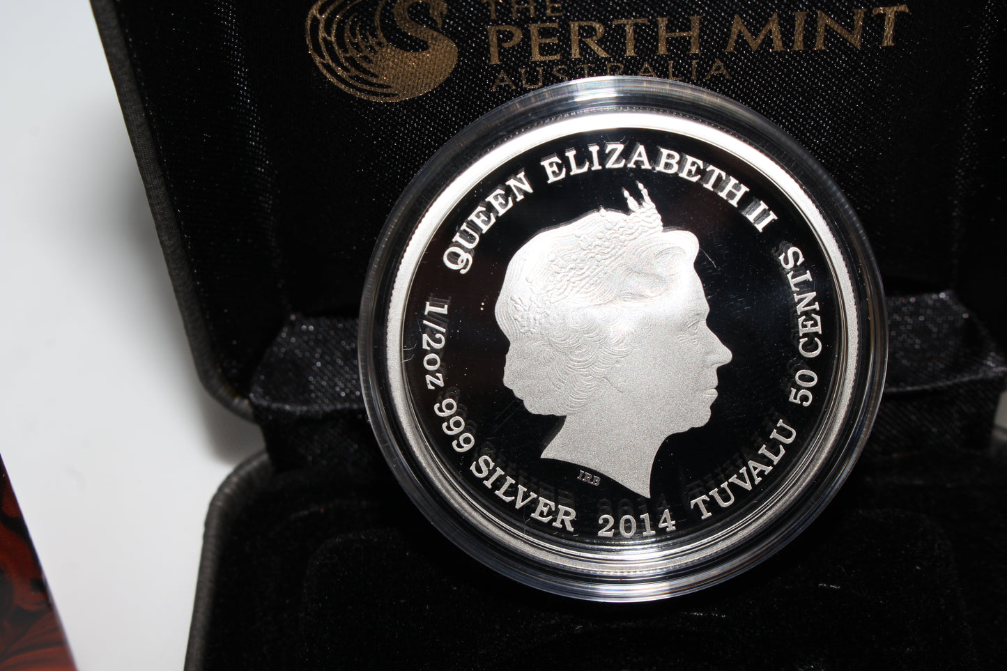 2014 Tuvalu Mother's Love - Orangutan 1/2oz Silver Proof Coin