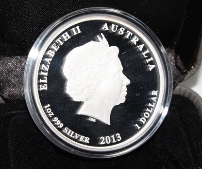 2013 Celebrating the Birth of HRH Prince George 1oz Silver Proof Coin Perth Mint