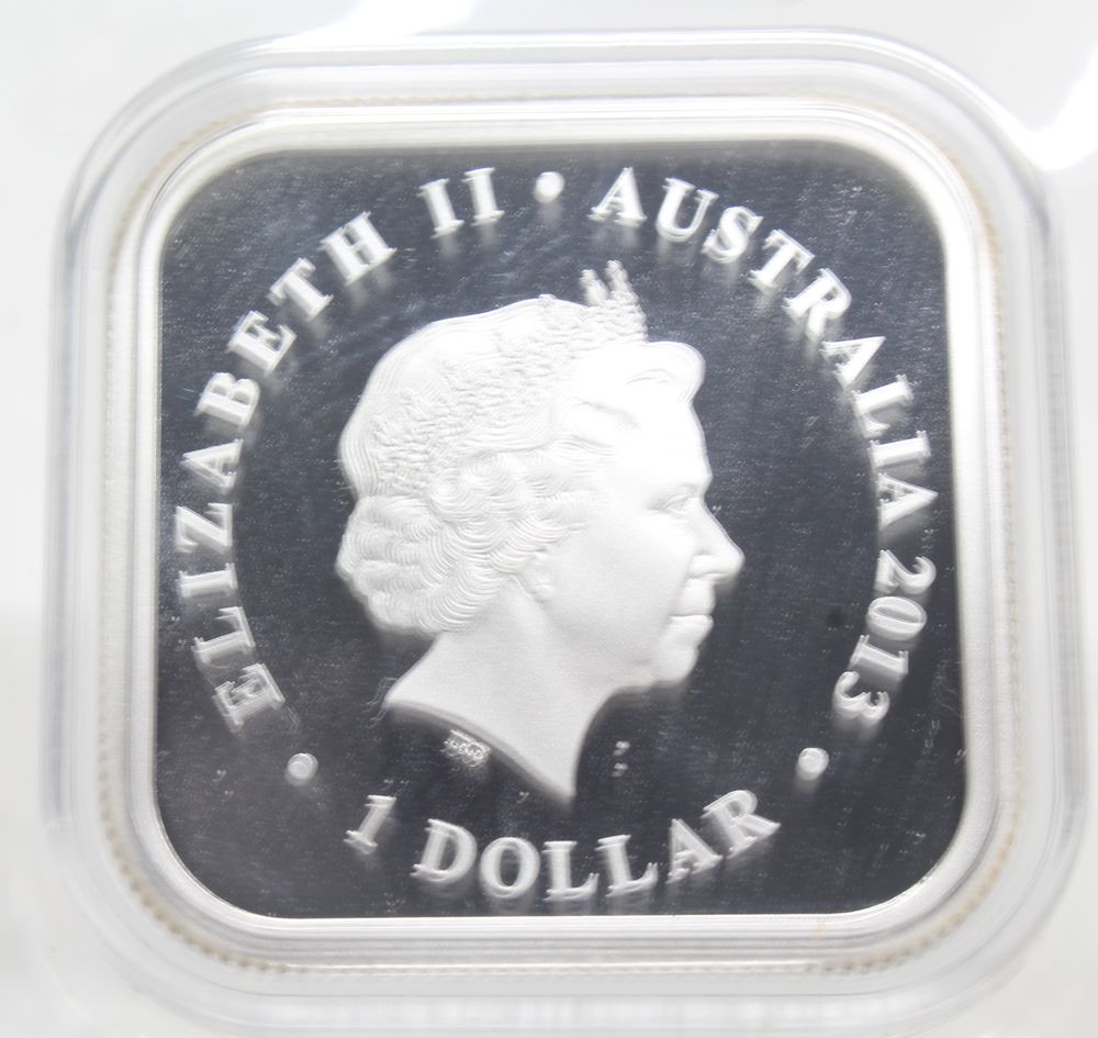 Australia 2013 Seasons 1 Oz Winter Dollar Silver Proof Coin